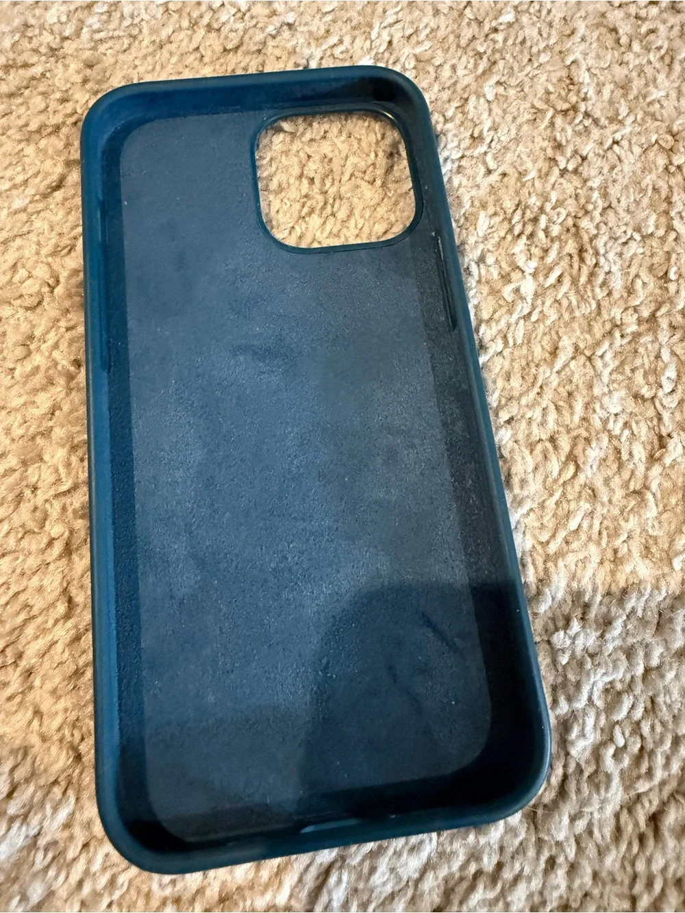 Teal Silicone Phone Case for iPhone 13 Pro Max